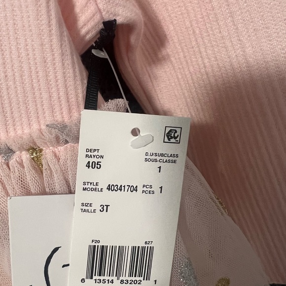 Kids pink dress - Picture 3 of 5